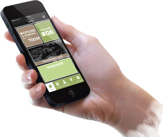 applicatie mockup
